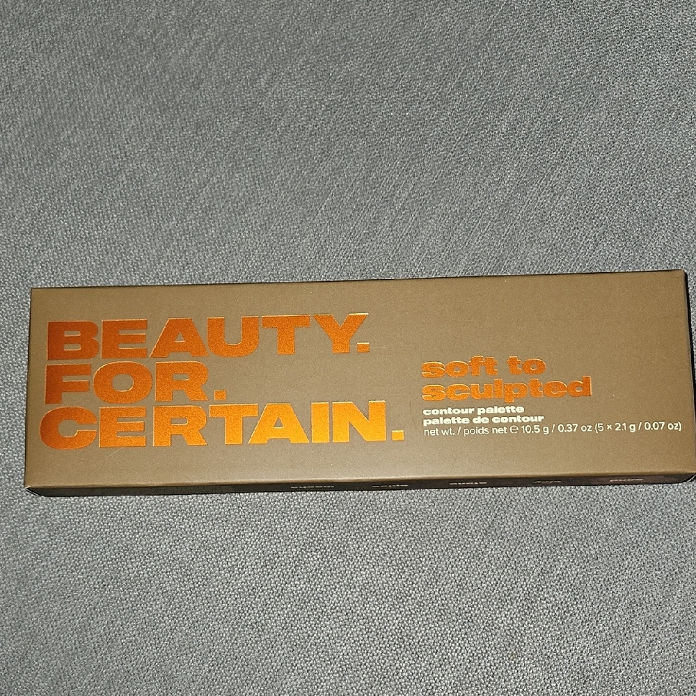 Beauty For Certain - Contour Palette - Soft To Sculpted NIB